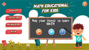 FUN MATH for Early Learning. EduPLAYtional Smart Games FOR KIDS!