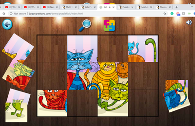FUN Early Learning - EduPLAY Online PUZZLE Game for toddlers