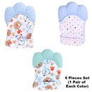 Multi-purpose Newborn Teething Mittens, Baby Gloves, hand-protectors