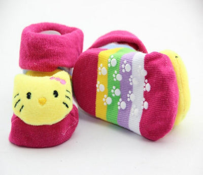 Anti Slip Cute Baby Socks - 3D Animal Toy Socks