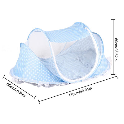 Mosquito Protection for Babies - SAFE Toddler Bed & Pop Up Tent