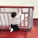 Baby proofing safety fence that acts as a baby gate for stairs. Ideal baby fence for child safety