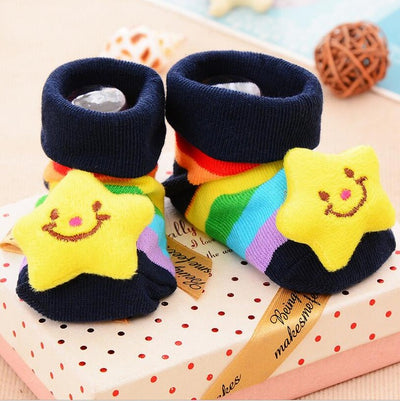 Adorable Baby Cartoon Socks - Anti Slip